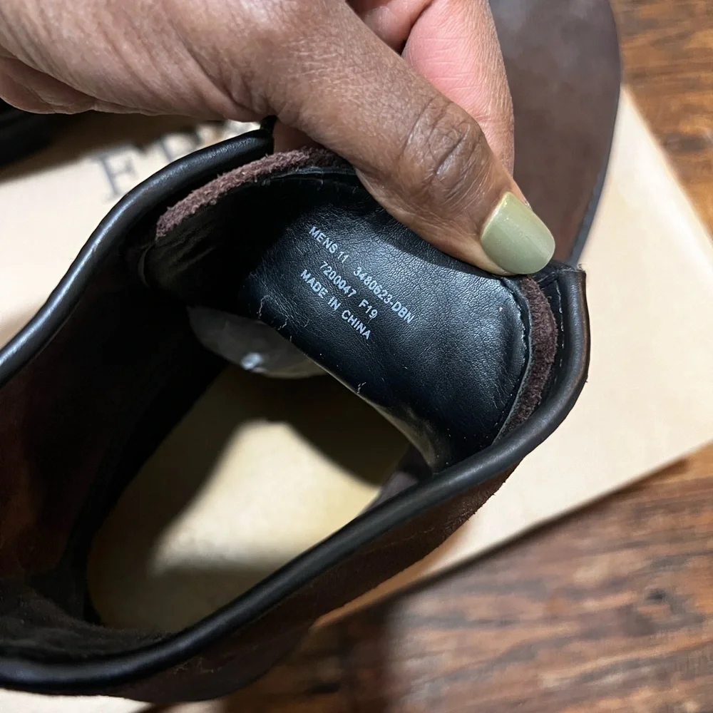 Frye Men's Brown Leather Boots - Picture 6 of 6